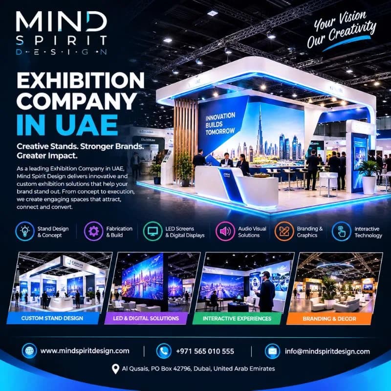 Creative Exhibition Company in UAE for Stunning Exhibition Stands