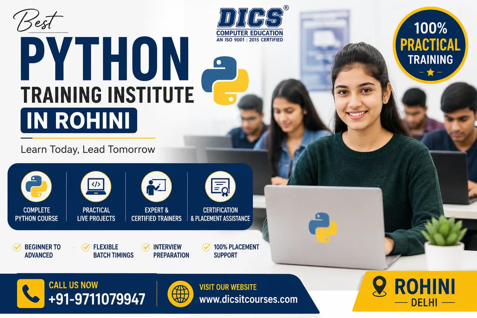 Join the Best Python Training Institute in Rohini for Career Growth