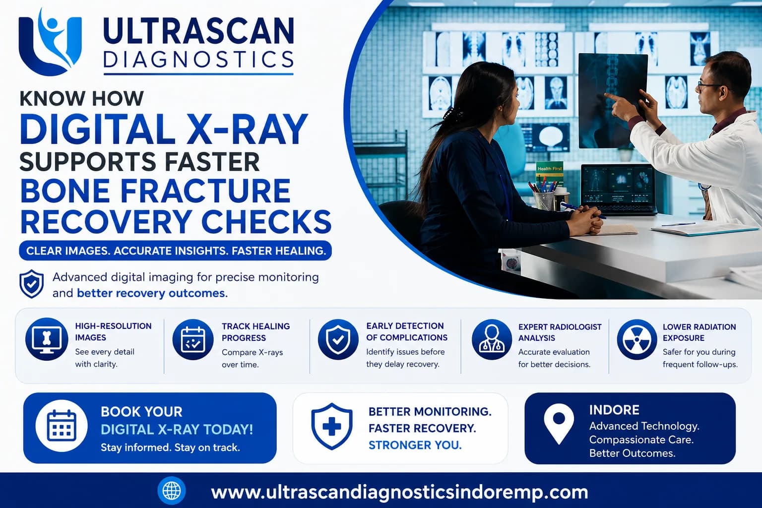 Know How Digital X-Ray Supports Faster Bone Fracture Recovery Checks