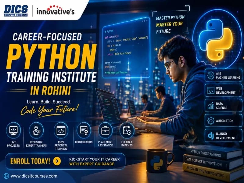Career-Focused Python Training Institute in Rohini