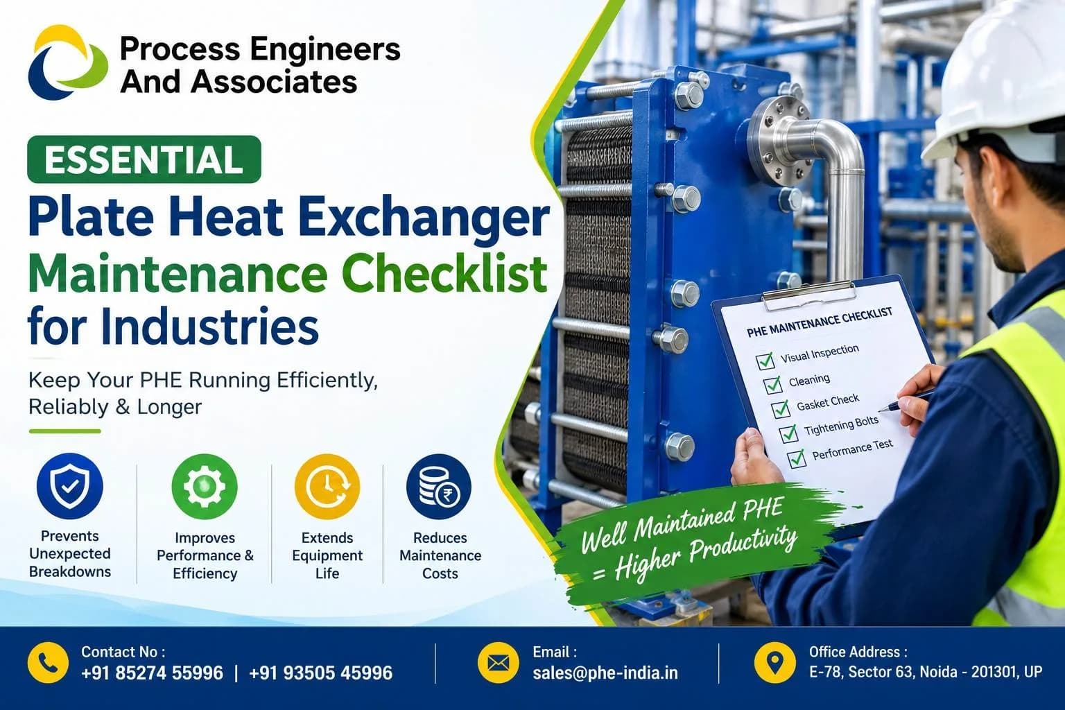 Essential Plate Heat Exchanger Maintenance Checklist for Industries