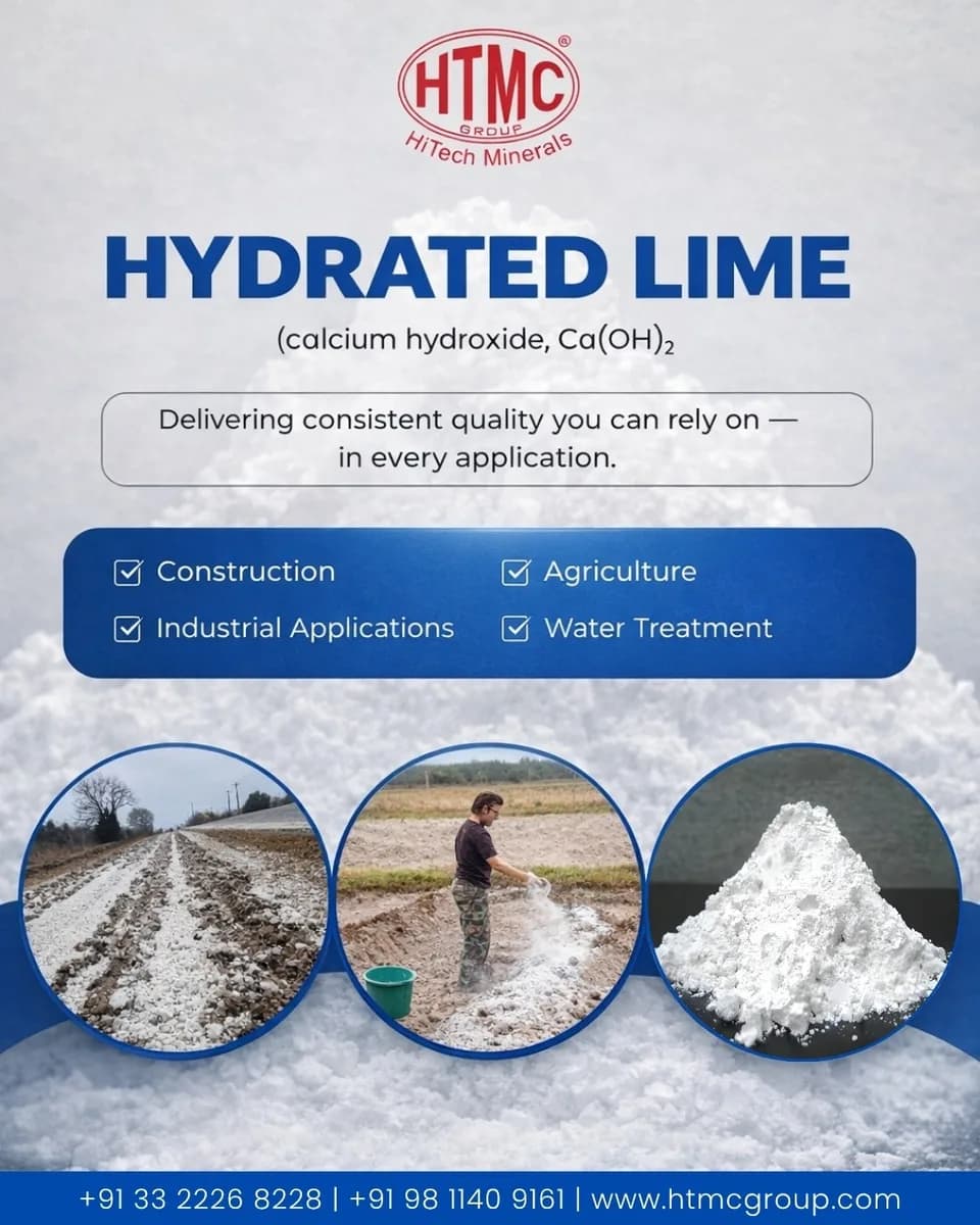 Leading Hydrated Lime Manufacturers in India
