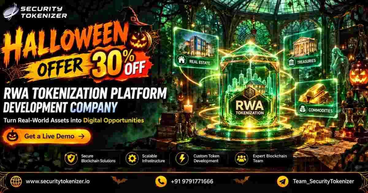 Launch Scalable Real-World Asset Platforms with 30% OFF This Halloween