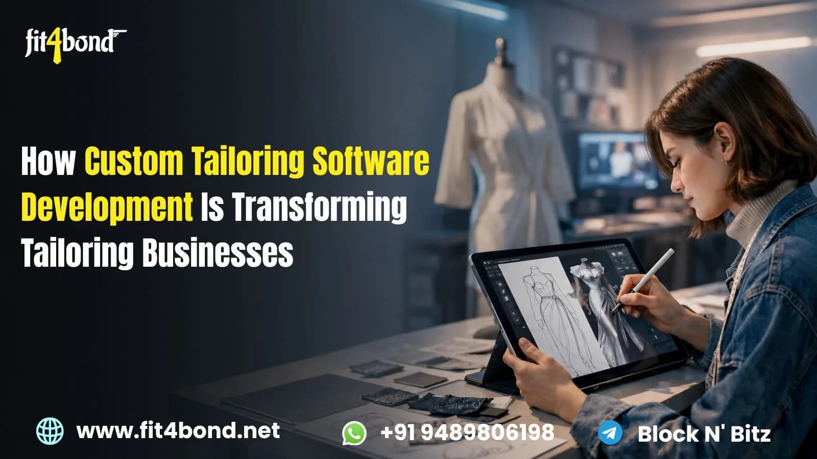 Turn Your Tailoring Shop into a Modern Business with Custom Tailoring Software Development 
