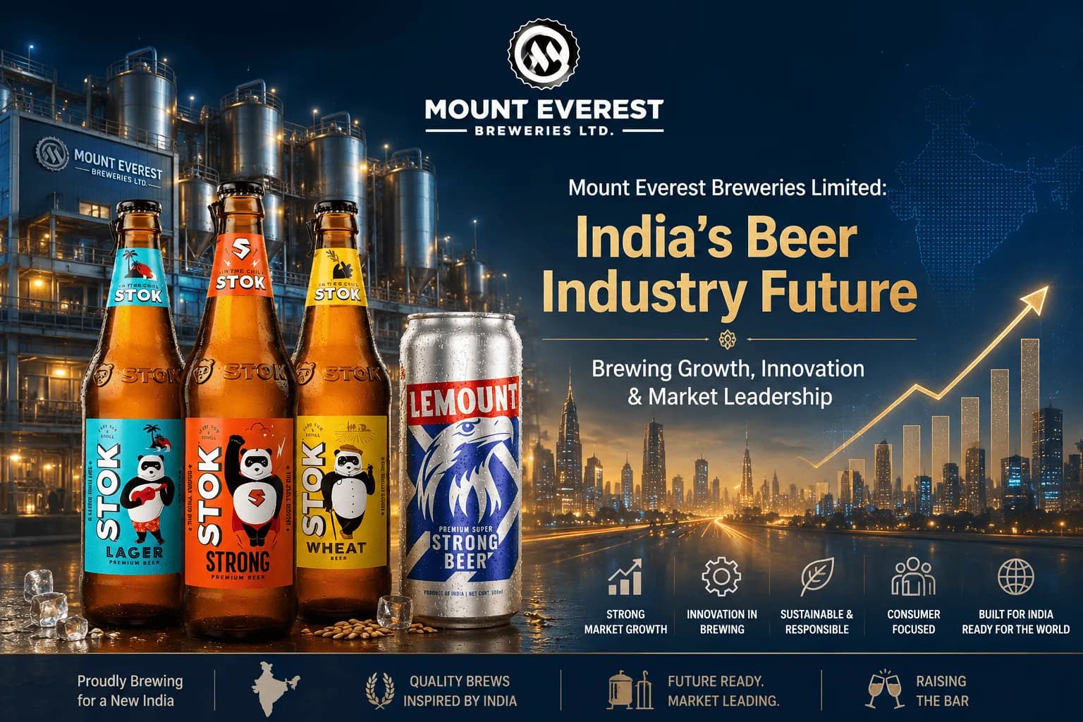 Mount Everest Breweries Ltd | Premium Beer Manufacturing Company in India