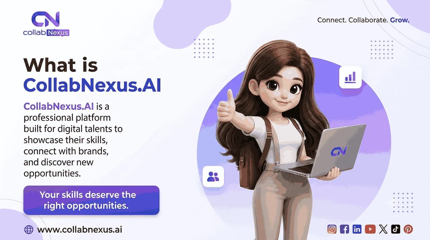 Sign Up on CollabNexus To Get Brand Collaborations for Influencers