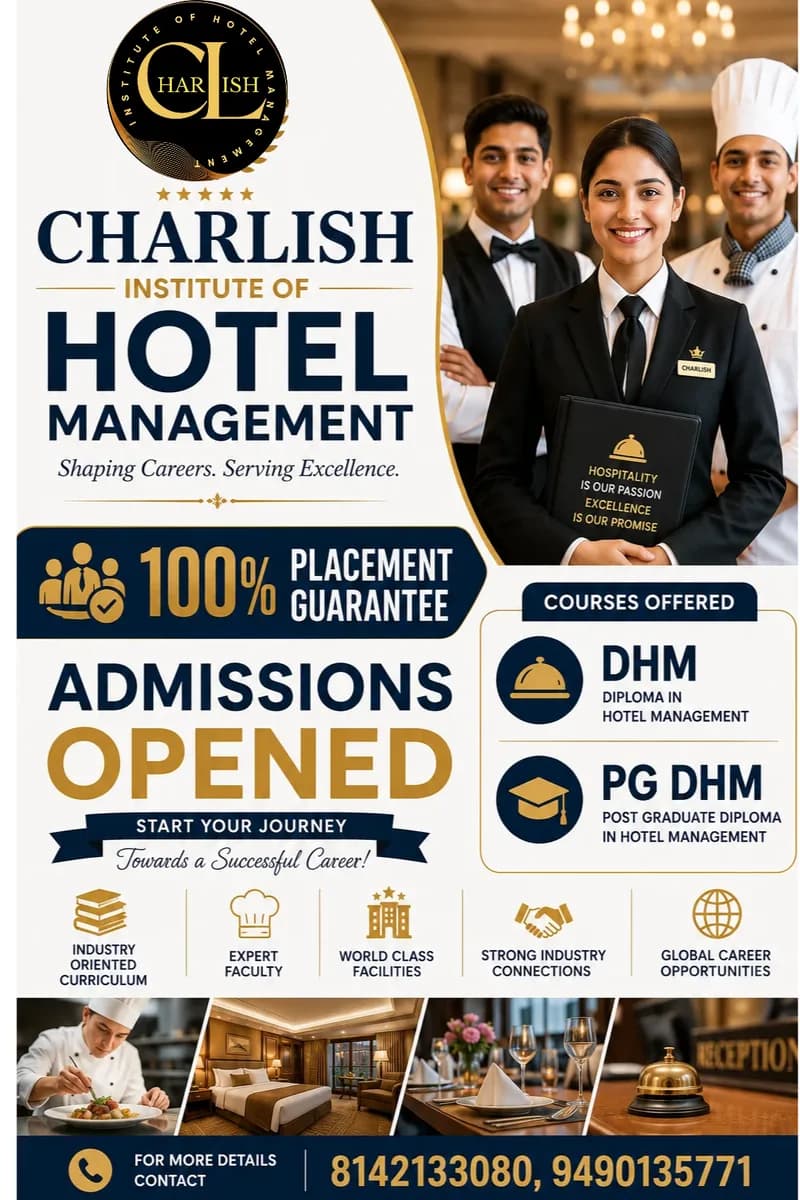 CHARLISH INSTITUTE OF HOTEL MANAGEMENT