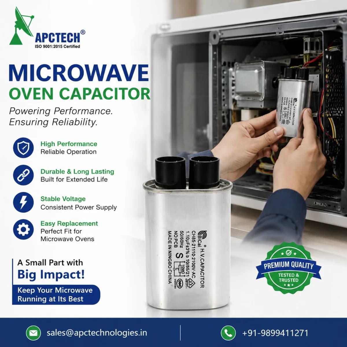 Shop Durable Microwave Oven Capacitor | APC Technologies