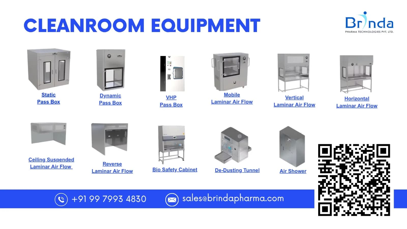 Clean Room Equipment Manufacturers in India