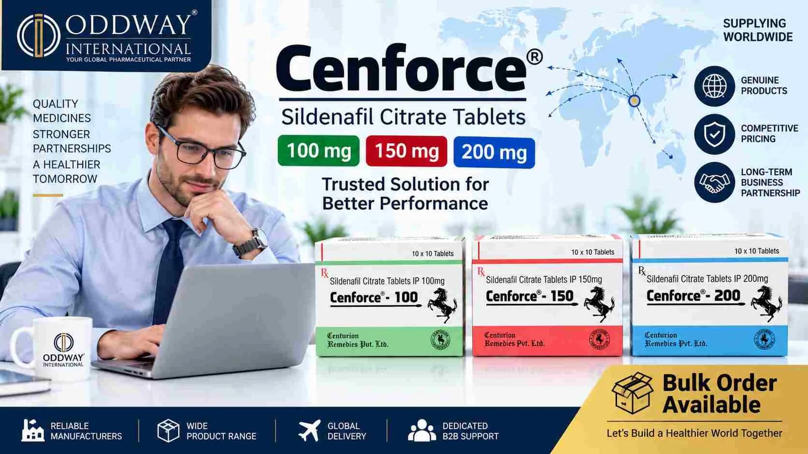 Cenforce 150 Mg Tablet for USA Hospital Procurement - Oddway