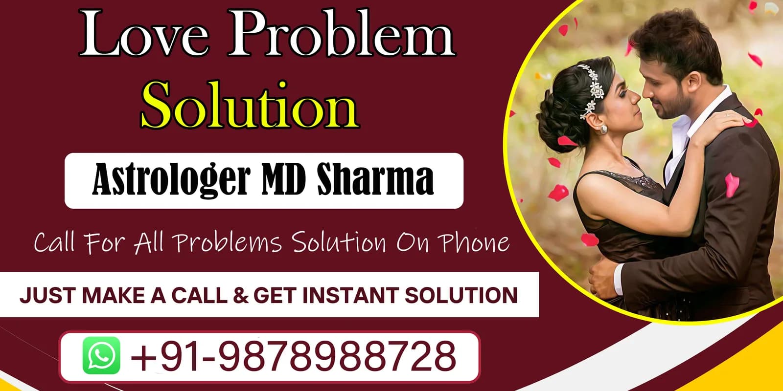 Searching for a Love Problem Solution? Speak with MD Sharma