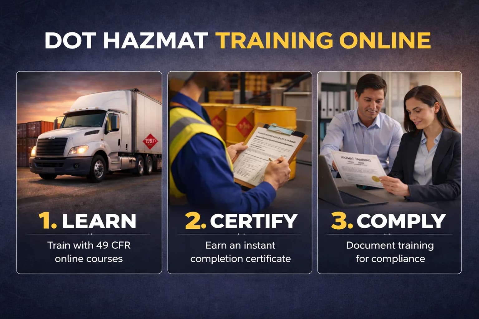 Build Stronger Hazmat Compliance Through 49 CFR 172 Training