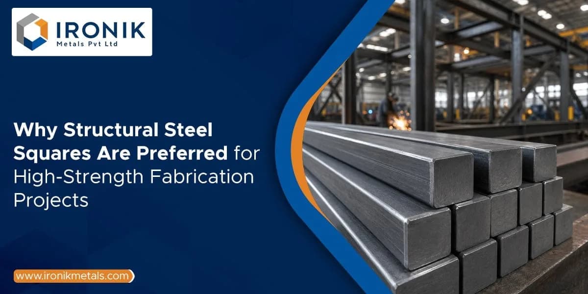 Structural steel squares Distributor in Maharashtra | ironikmetals