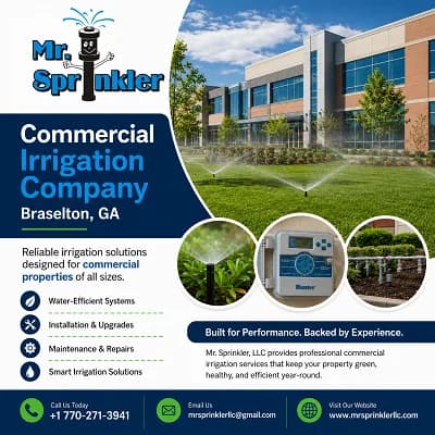 Commercial Irrigation Company Braselton, GA