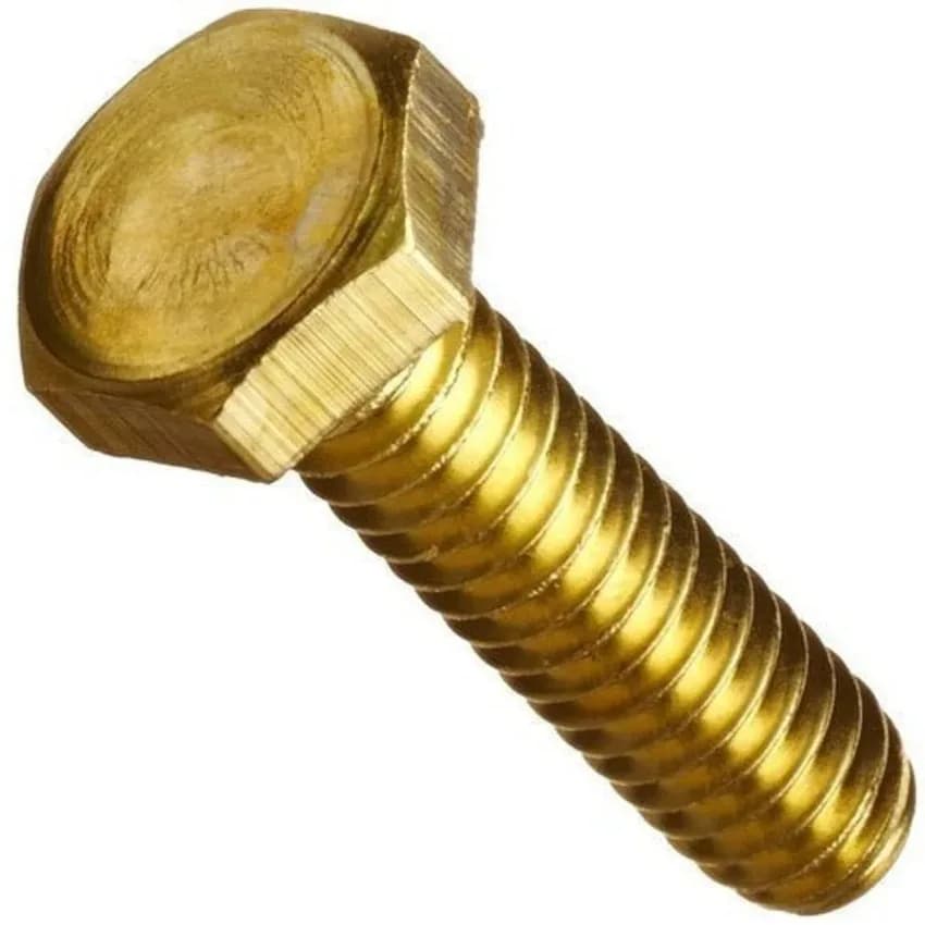 Brass Hexagonal Bolts From DIC Fasteners