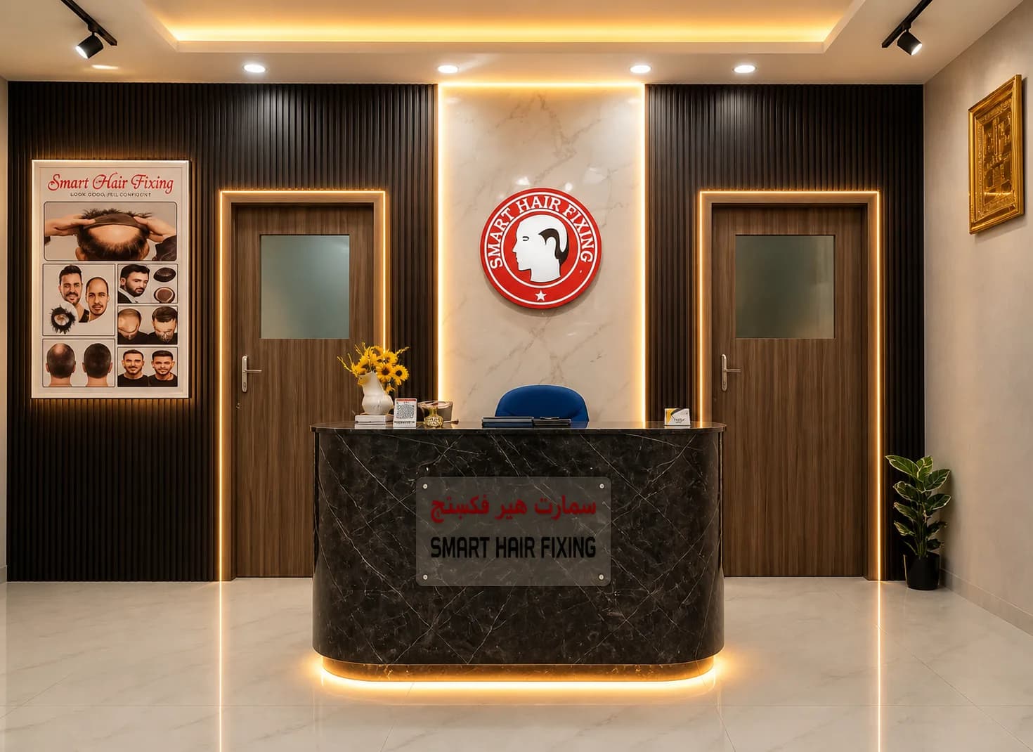 Smart Hair Fixing UAE | Natural Hair Replacement Solutions