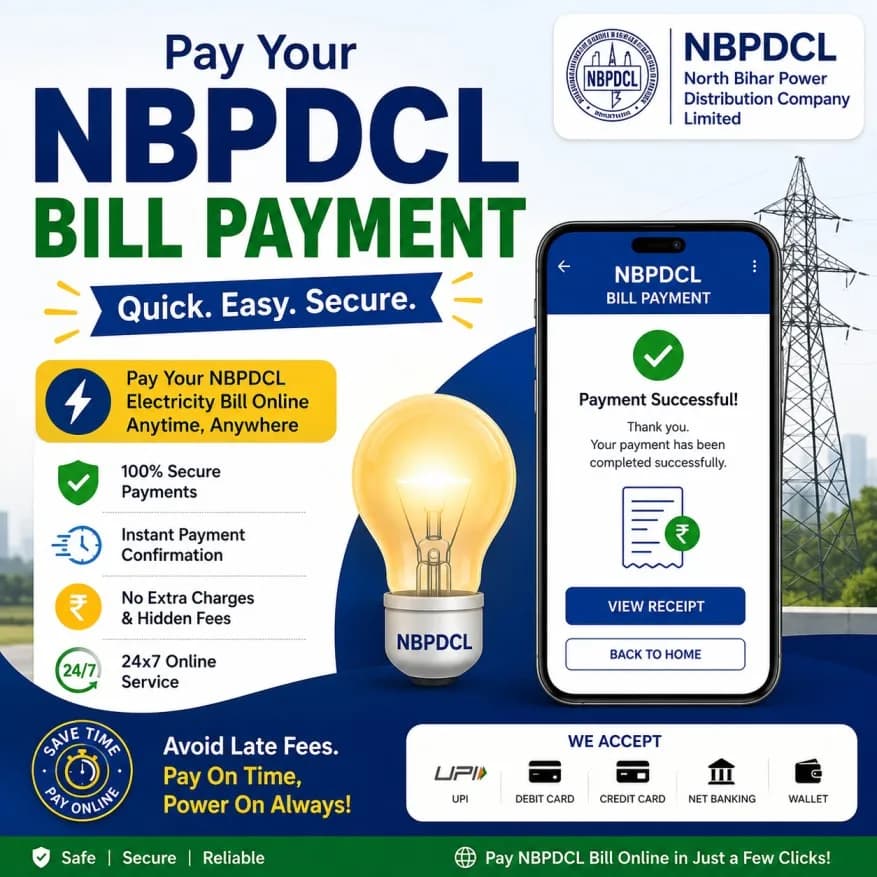 Quick Digital Service NBPDCL Bill Payment Today