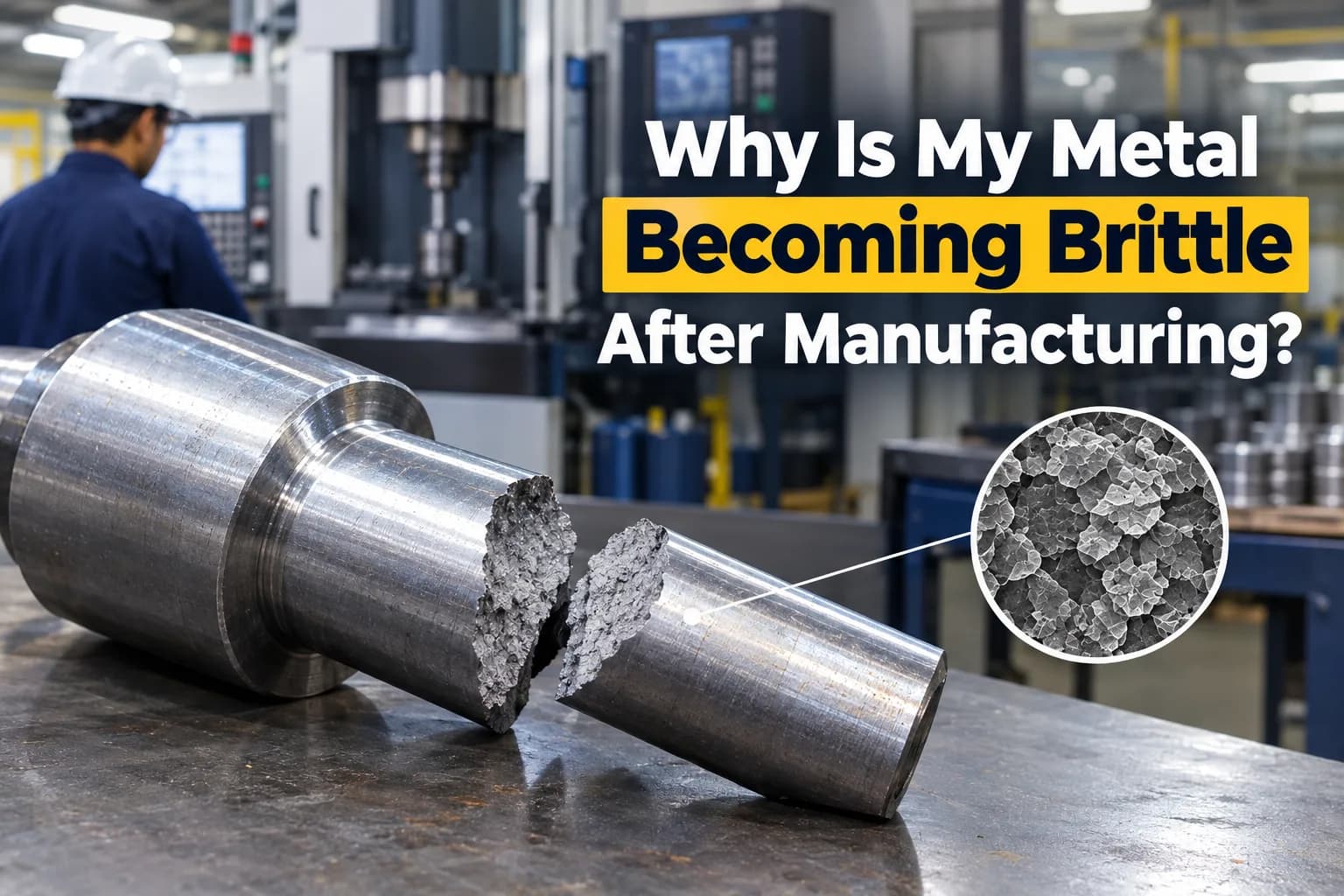 Metal Becoming Brittle After Manufacturing