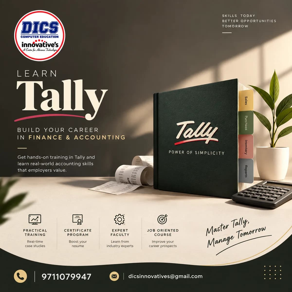 Best Tally Institute in Rohini – DICS Innovatives