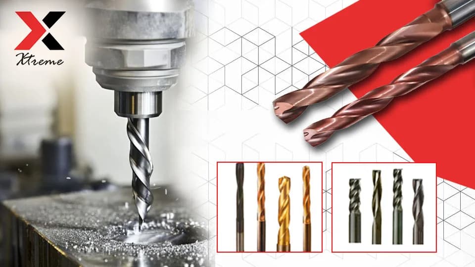 Premium-Quality Solid Carbide Drills for Industrial Use - Xtreme Tooling India