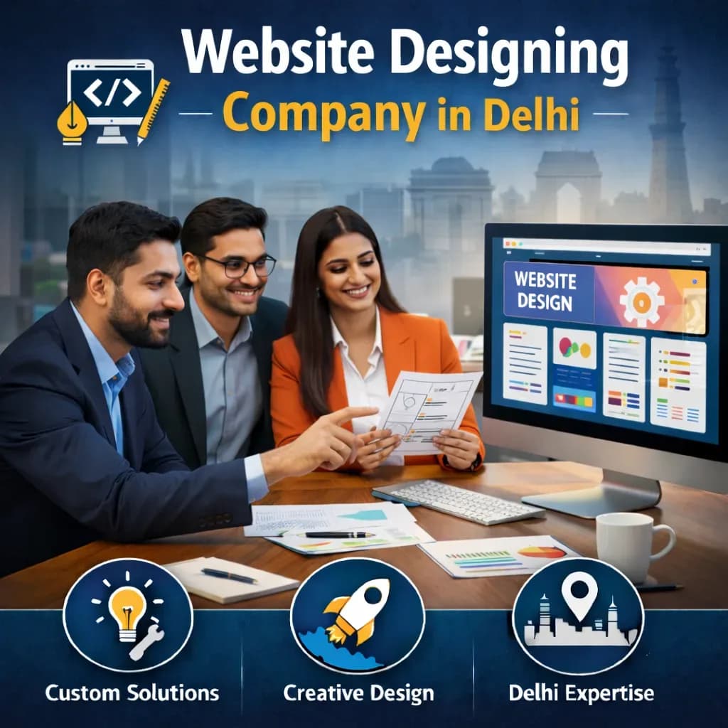 Grow Your Business with a Leading Website Designing Company in Delhi