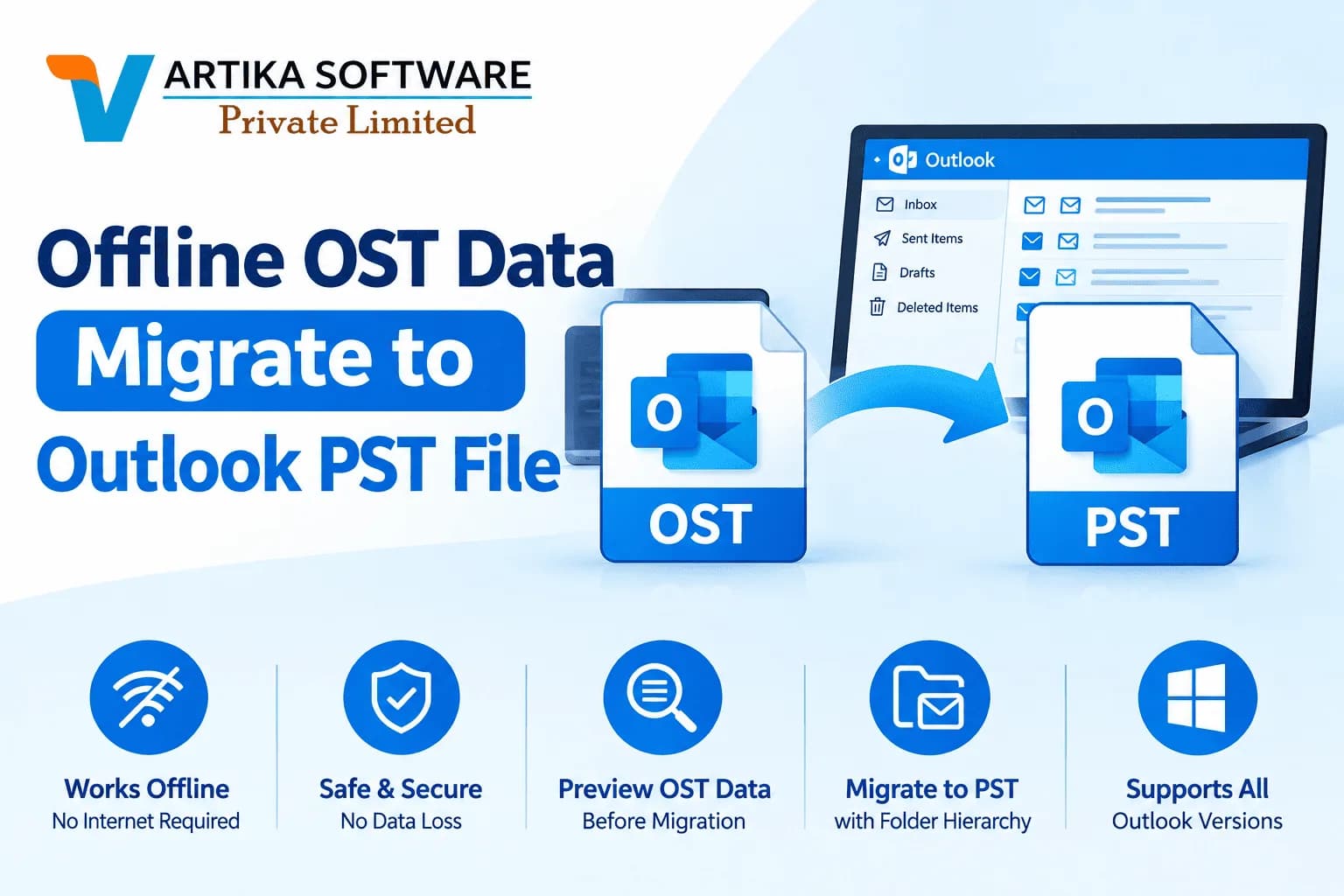 Buy OST to PST Conversion Software to Convert Corrupted OST Files into PST