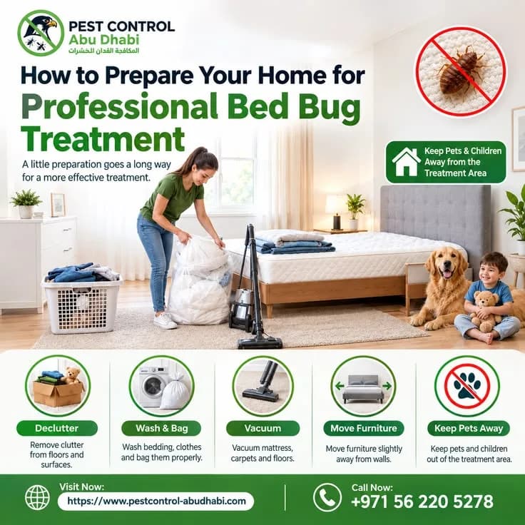 How to Prepare Your Home for Professional Bed Bug Treatment 