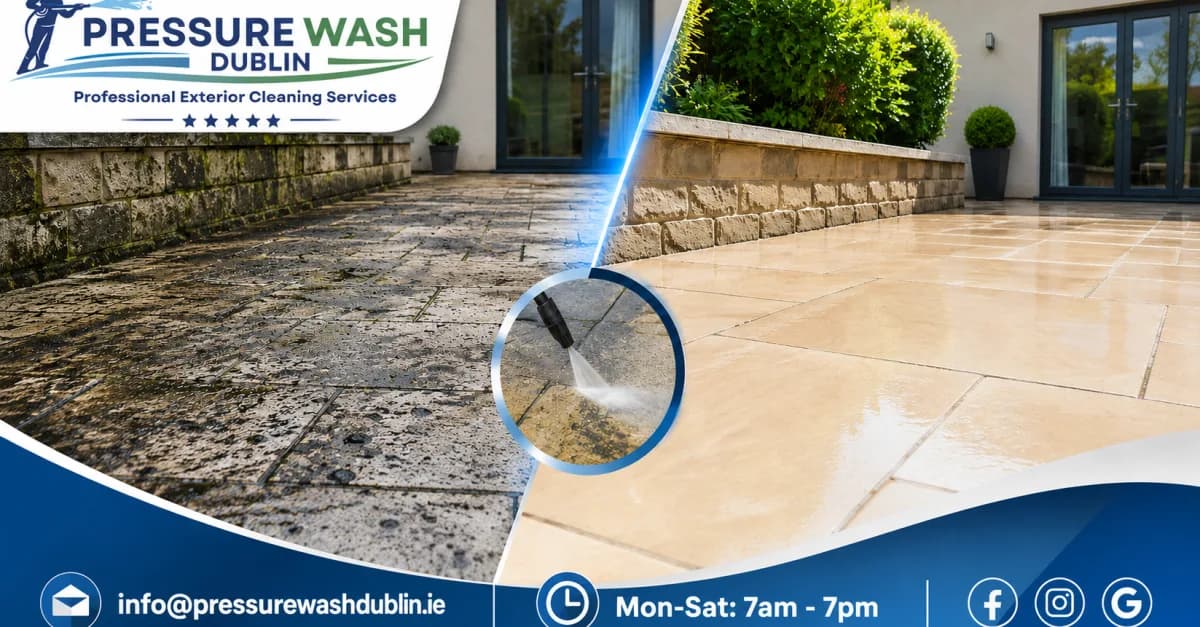 Patio cleaning Dublin 