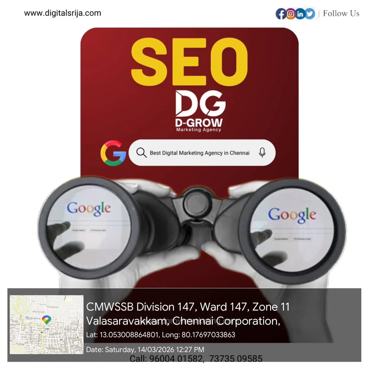 Best Digital Marketing Agency Near Guindy | SEO, Ads & Branding – DGrow Marketing