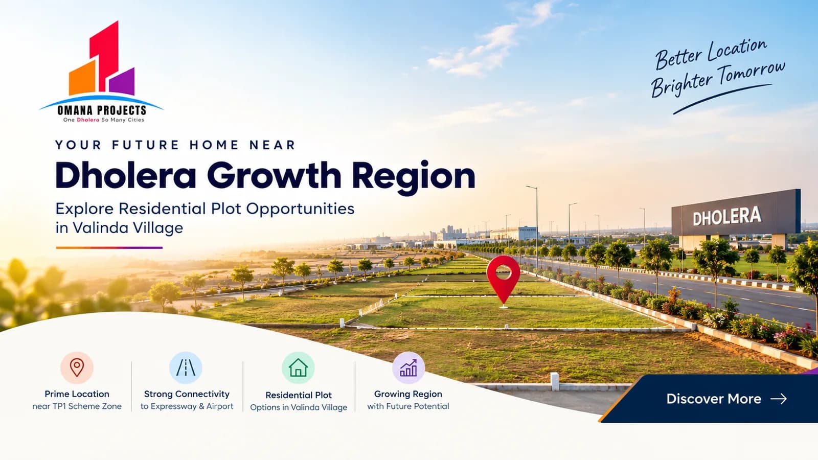 Find Residential Plot Opportunities in Vallinda, Dholera