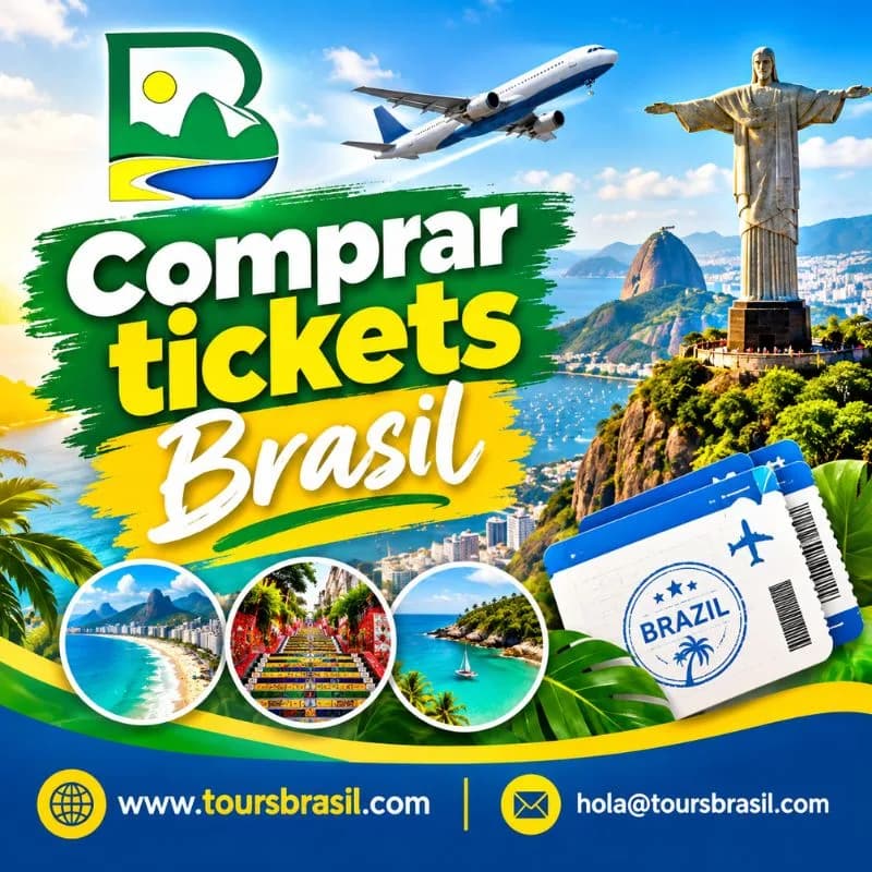 Consejos para Comprar tickets Brasil y disfrutar del viaje