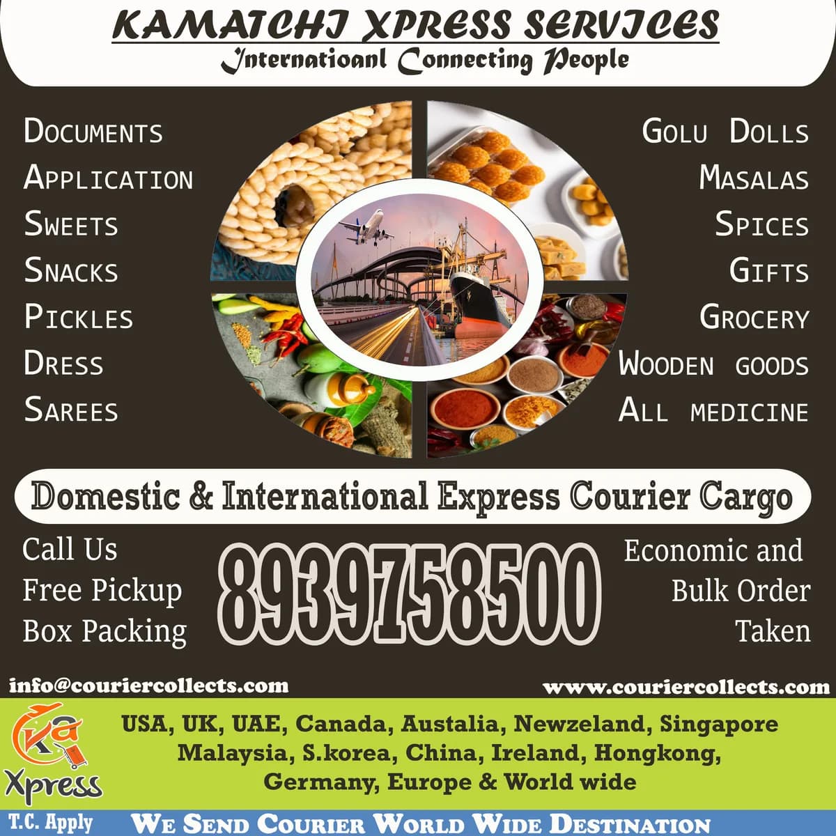 CHENNAIN COURIER SERVICES