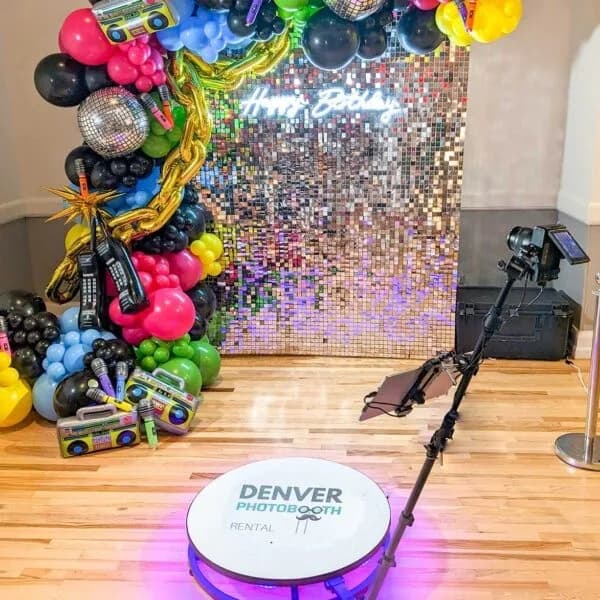 360 Photo Booth Rental Denver