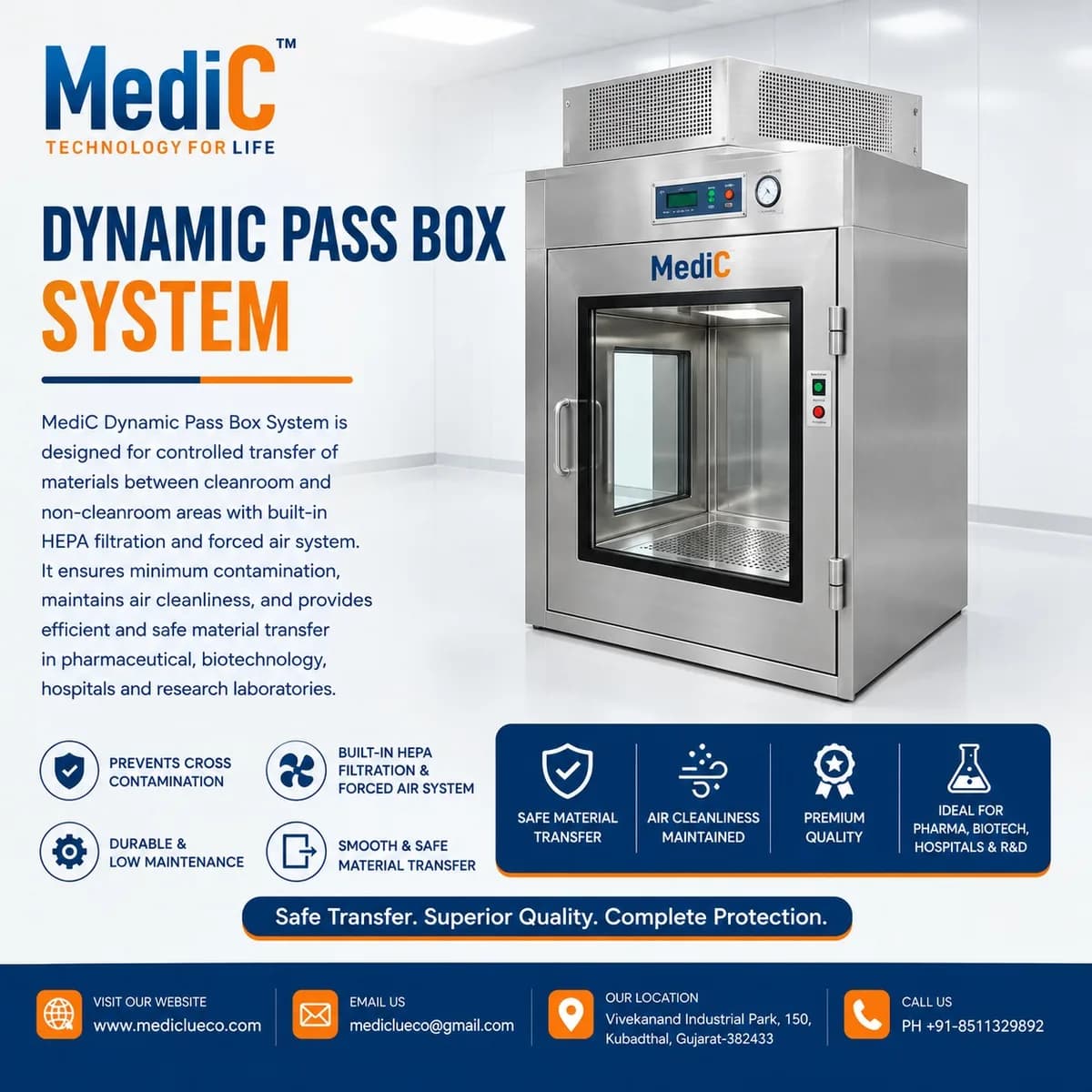 Dynamic Pass Box System Manufacturer & Supplier in India