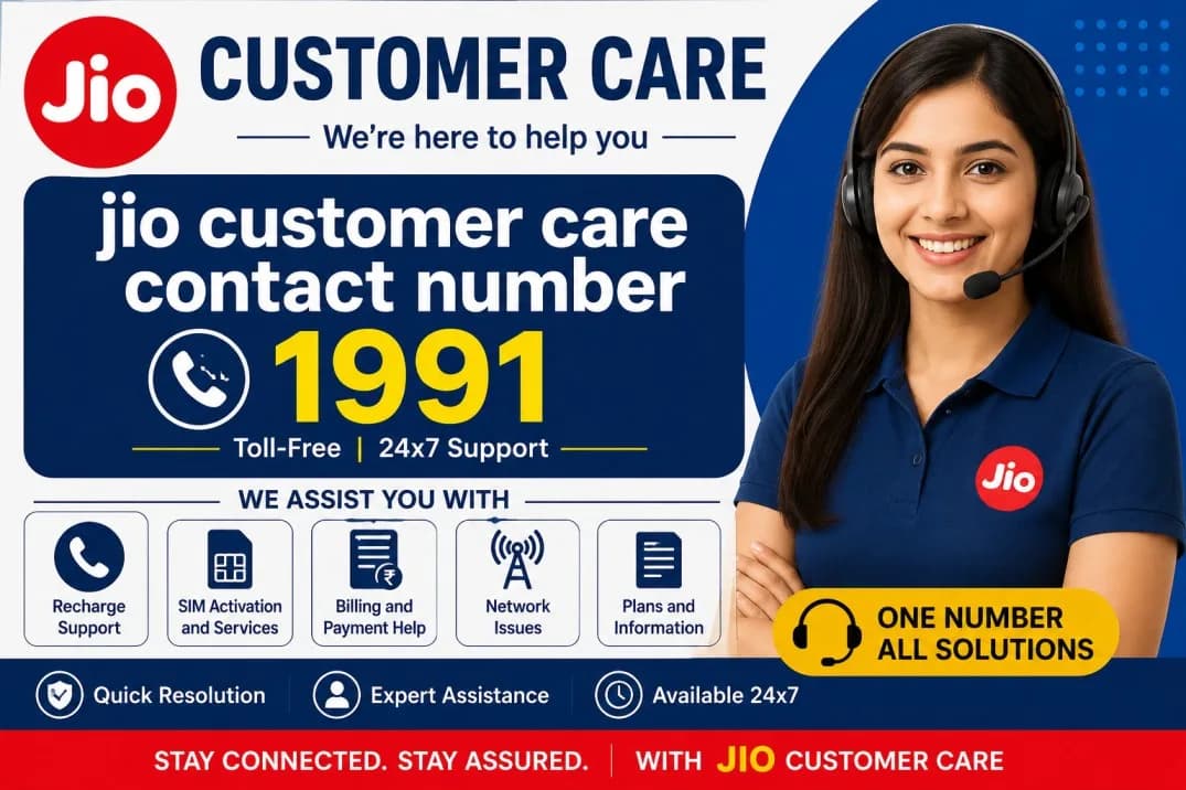 Connect Instantly With Jio Customer Care Contact Number Today