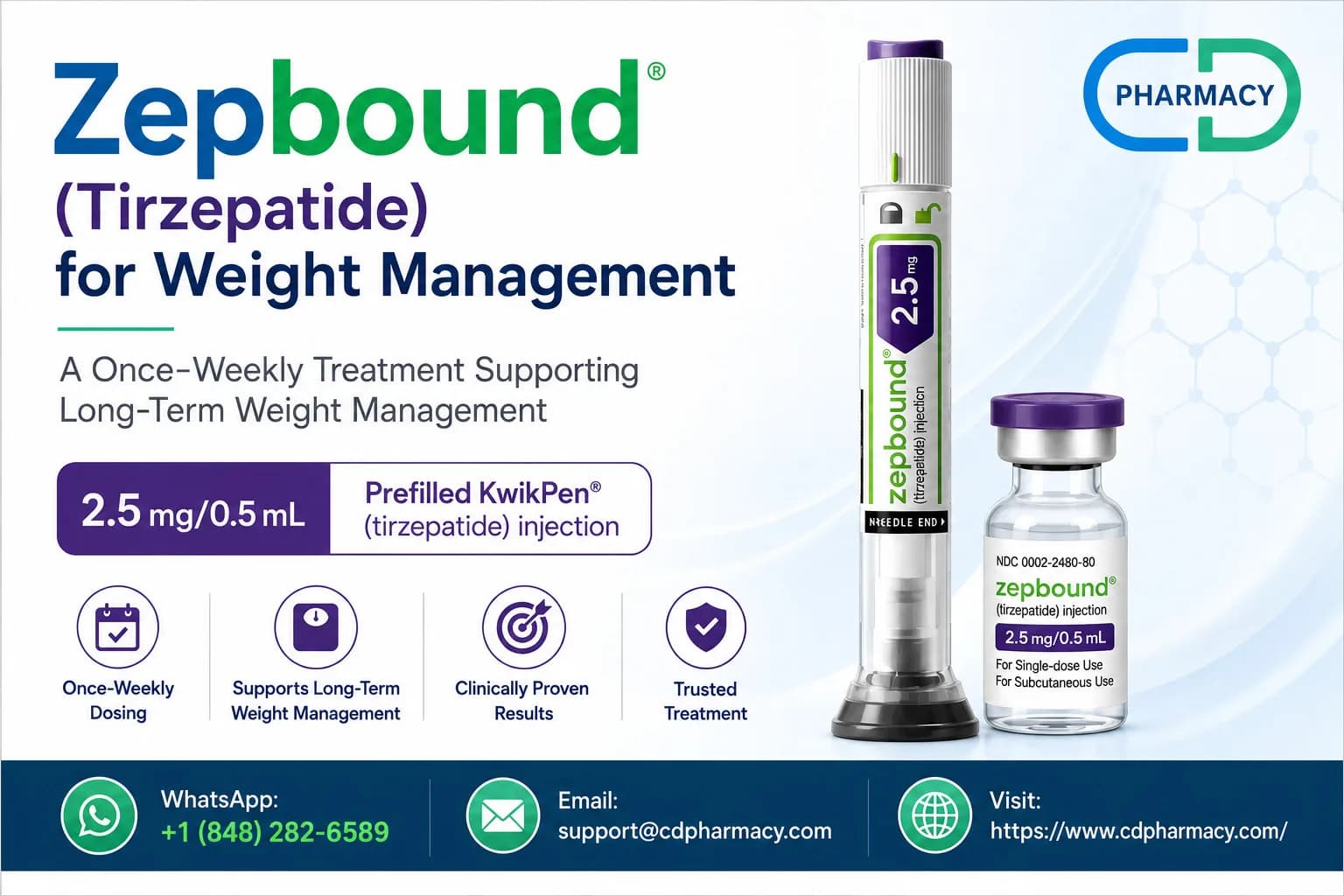 Access Zepbound (Tirzepatide) KwikPen in New Hampshire