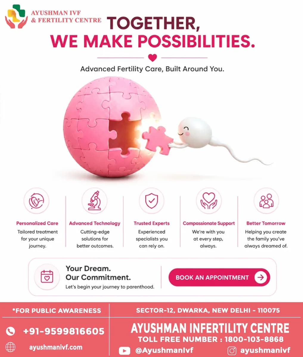 IUI Specialist in Delhi: A Personalized Path to Parenthood | Ayushman Infertility Centre