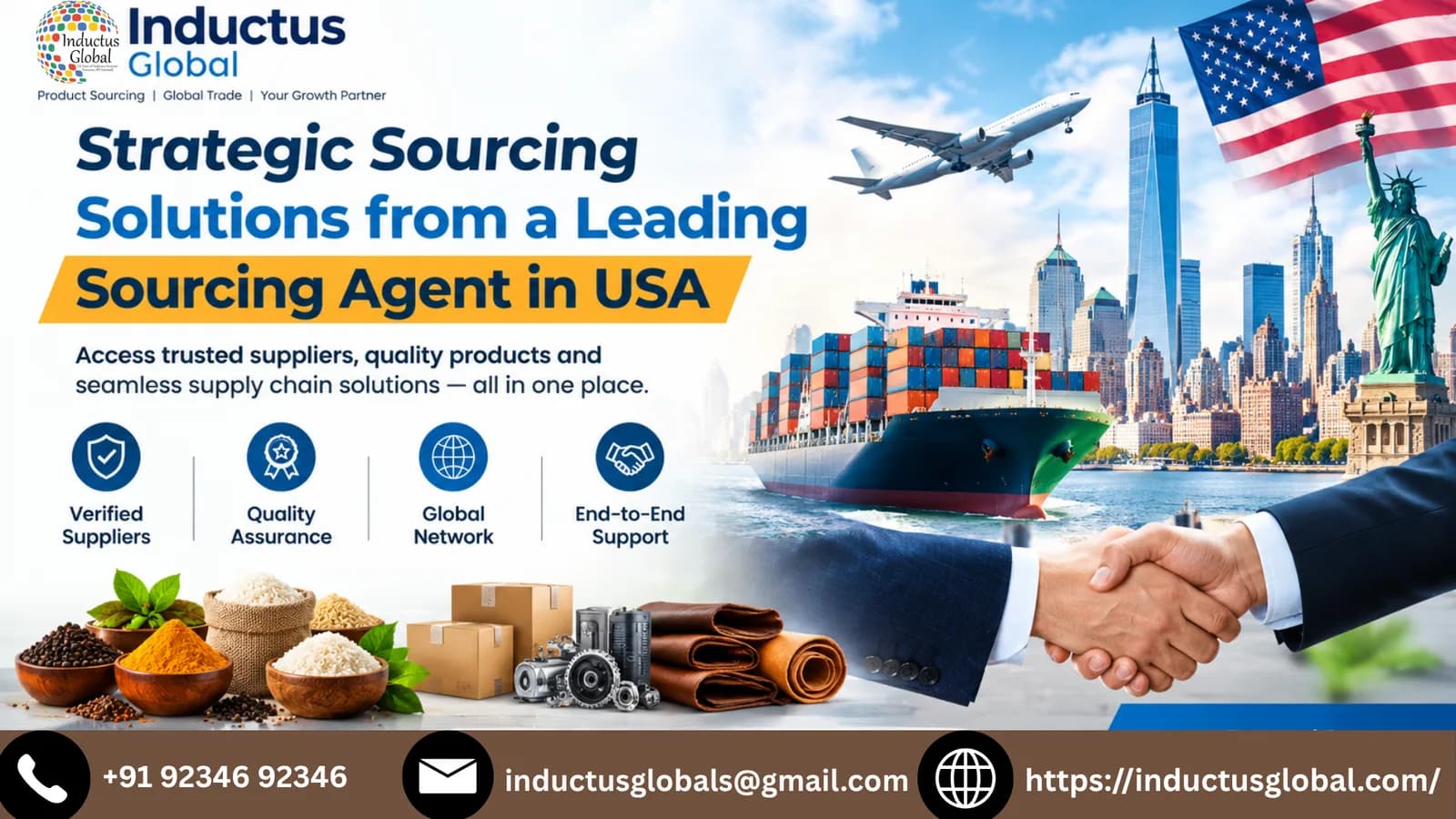 Strategic Sourcing Solutions from a Leading Sourcing Agent in USA