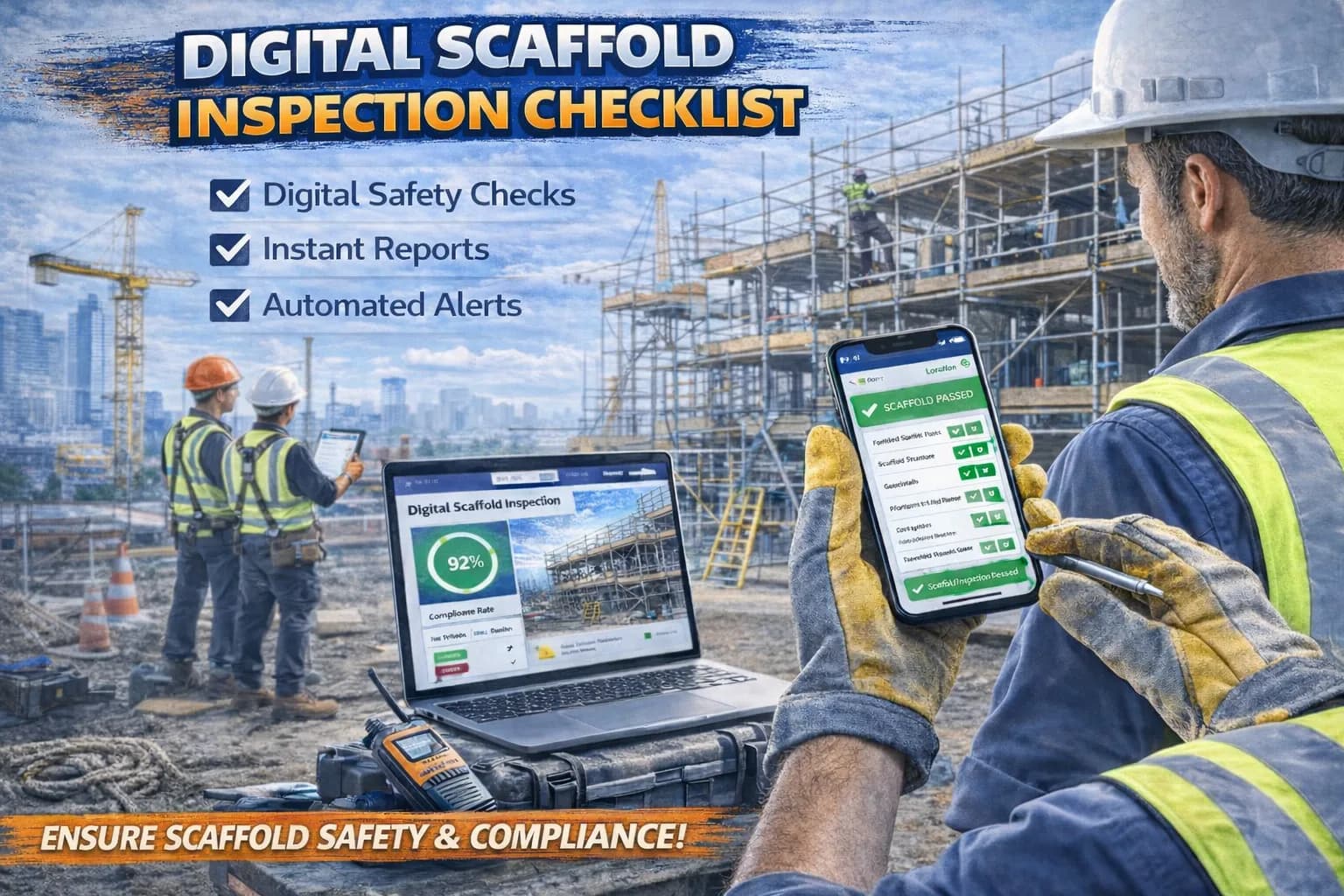 Digital Scaffold Inspection Checklist