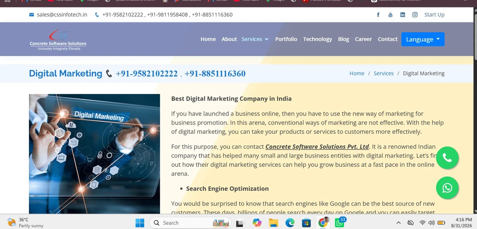 Digital Marketing Company in India for Business Growth and Online Success