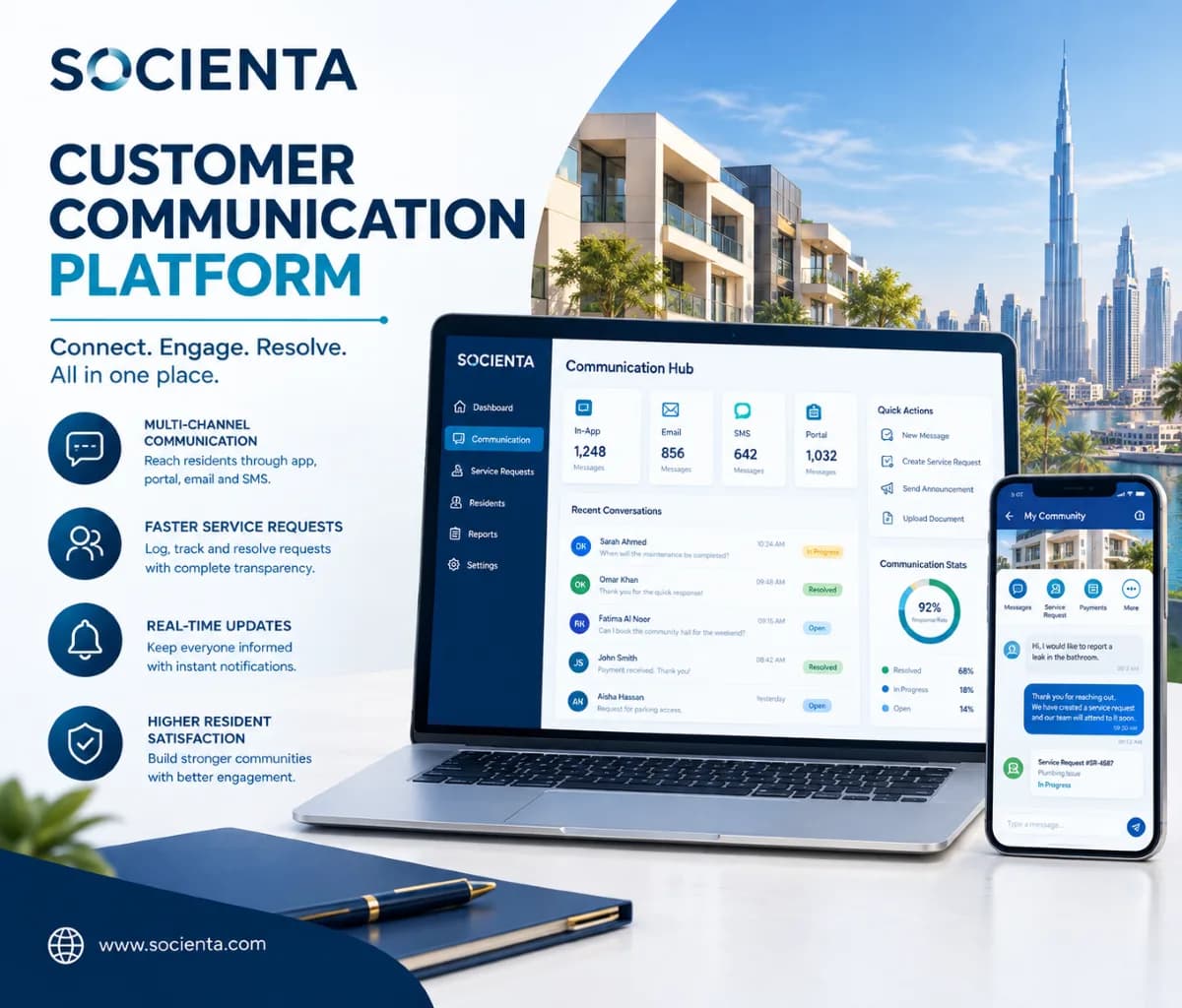 Build Stronger Community Engagement With Dubai Communication Platforms