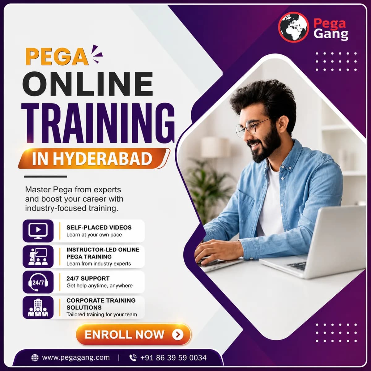 Upgrade Your Career Through Pega Online Training in Hyderabad