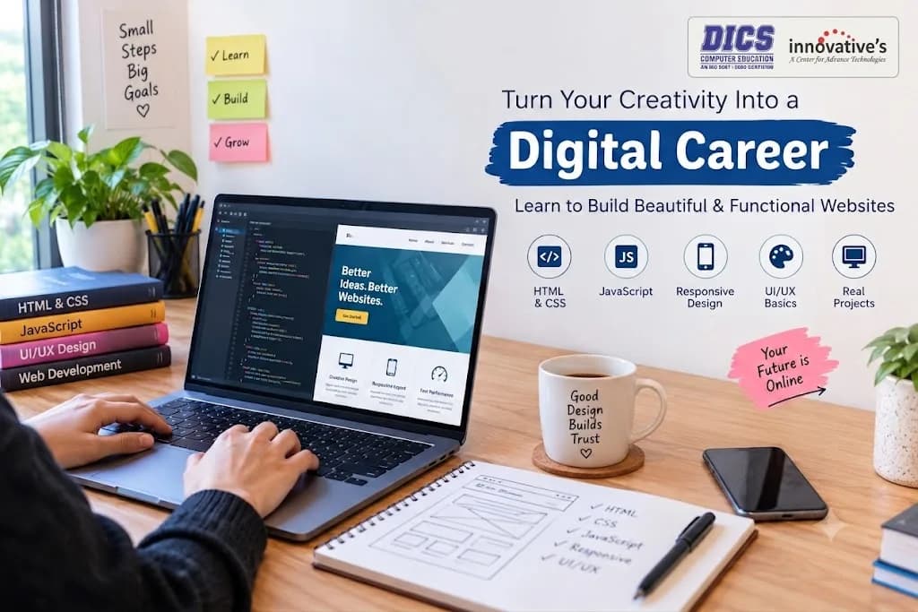 Turn Your Creativity into a Career with Web Skills in Rohini