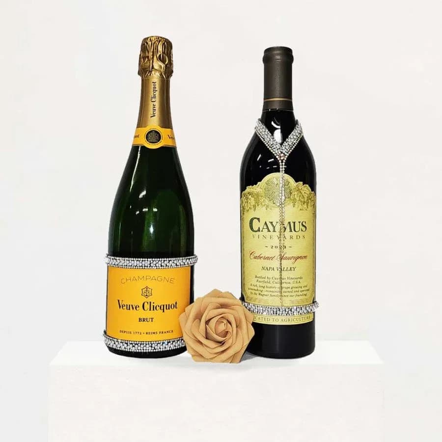 Elegant Wedding Champagne Bottles for Weddings