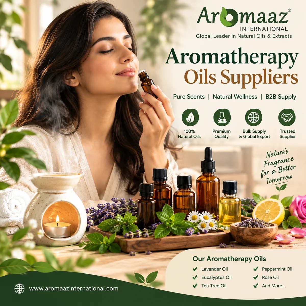 Aromatherapy Oils Suppliers | Bulk & Wholesale Essential Oils