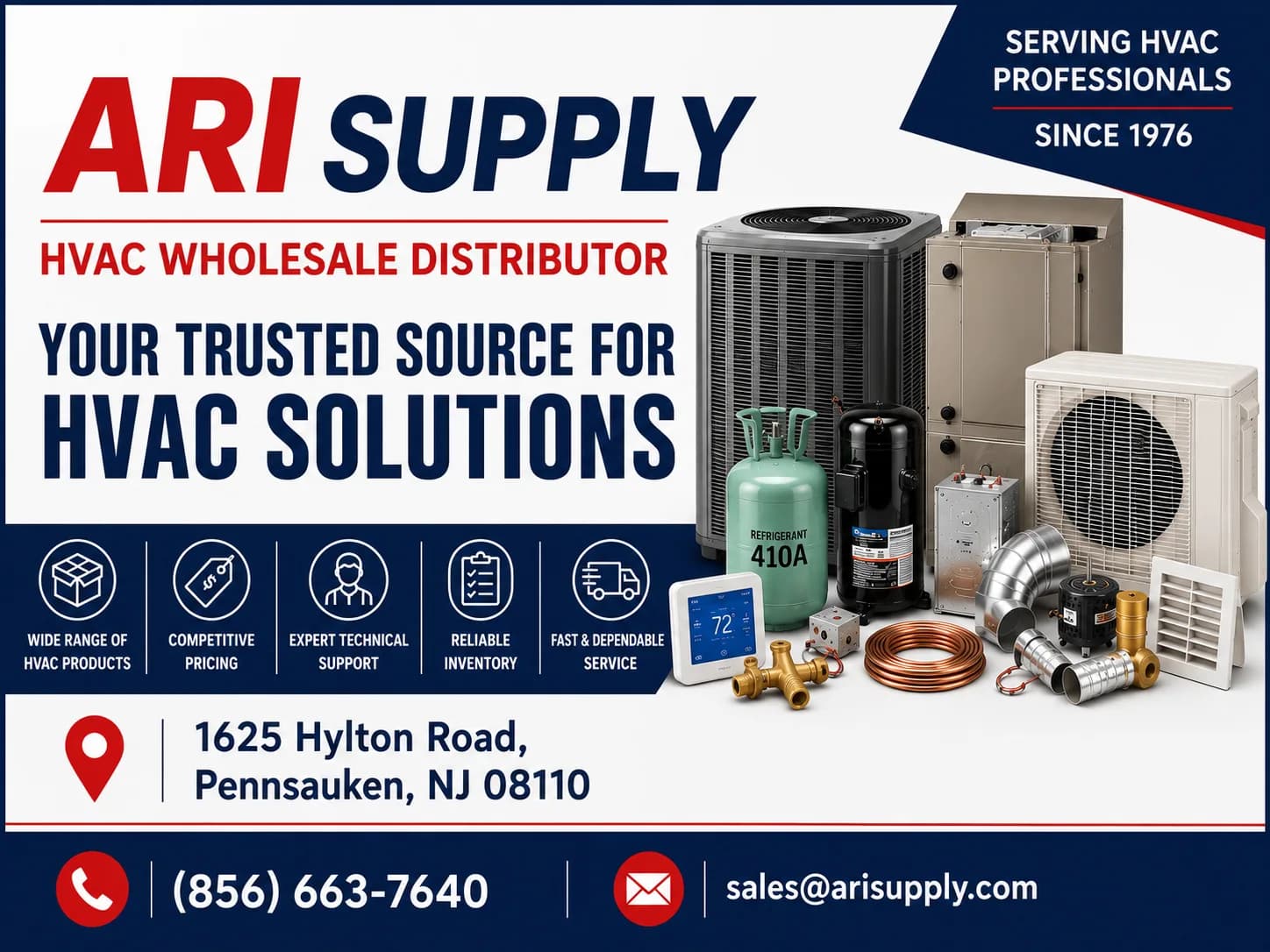 ARI SUPPLY | HVAC Wholesale Distributor & HVAC Supply Store