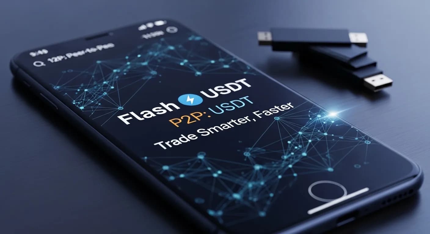 TRADING FLASH USDT ON P2P AND OTHER'S BLOCKCHAIN
