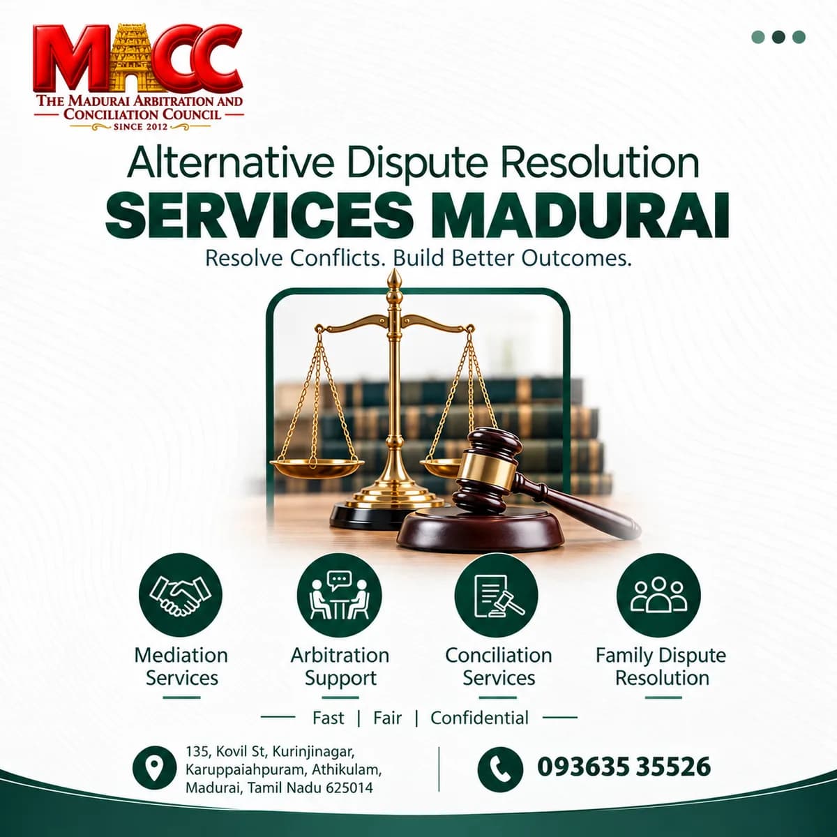Alternative Dispute Resolution Services in Madurai