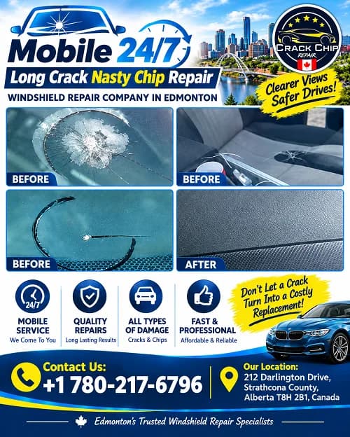Windshield Repair Company in Edmonton