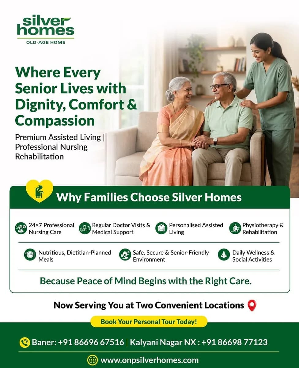 Old Age Home In Pune - ONP Silver Homes